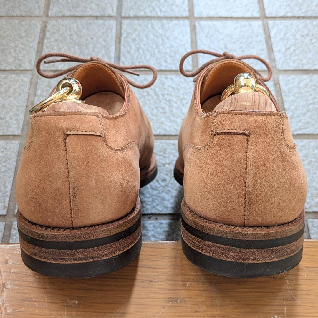 クロケット＆ジョーンズ モールトン スエード 7.5E シューツリー付属