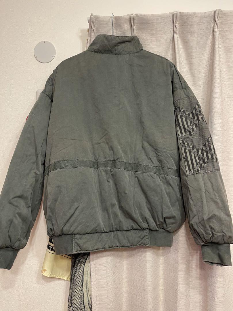 C.E CAV EMPT ベージュナイロンジャケット Lサイズ C.E - C/N Reversible Zip Jacket | ALTERFATE