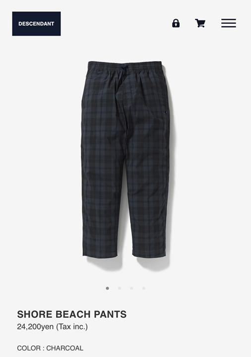 DESCENDANT SHORE BEACH PANTS