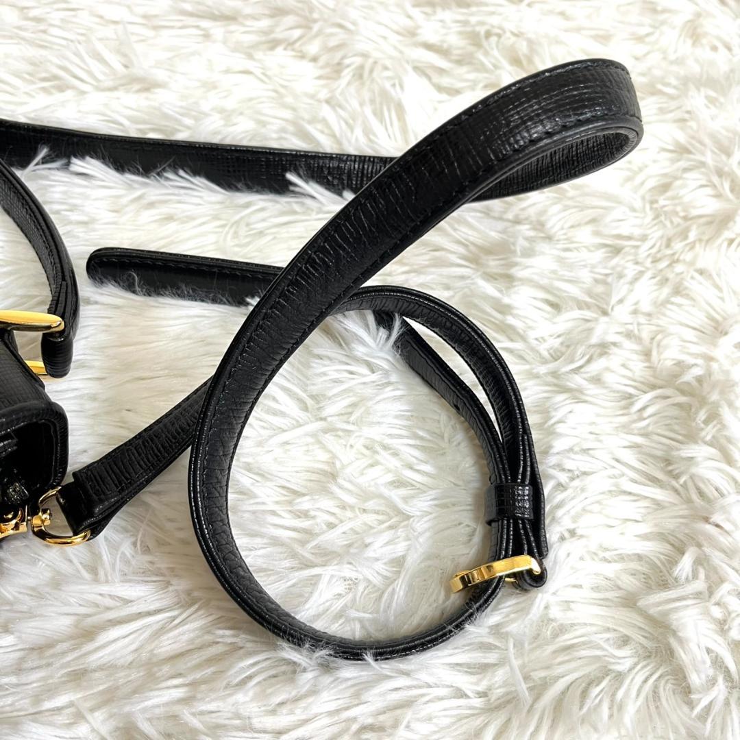 美品 クレージュ ショルダーバッグ フォーマル 2WAY レザー