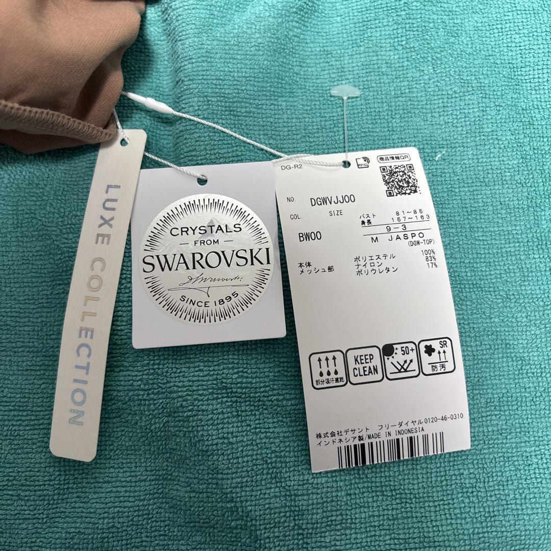Descente ノースリーブワンピース、バイザーセット