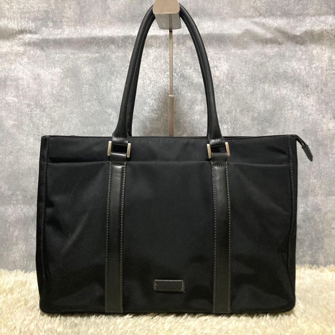 ポールスミス トートバッグ ナイロン レザー ブラック A4可 肩掛けPaul Smith MEDICALDB_JP