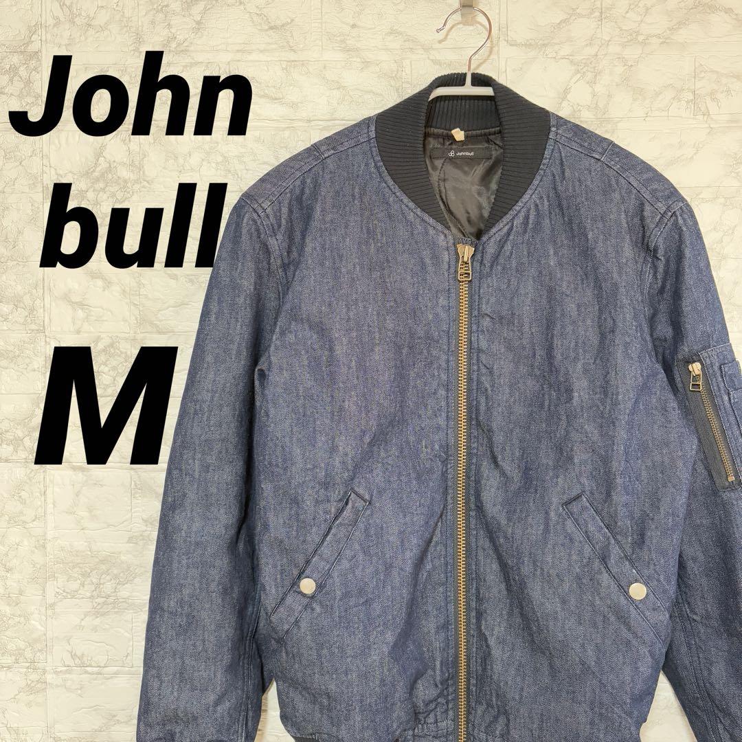 極希少】Johnbull☆デニムジャケット☆M☆クラッシュ風☆キルティング