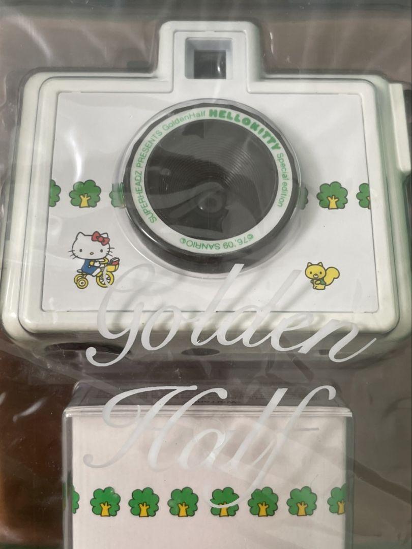 人気 ハローキティ hello kittyトイカメラ golden half - メルカリ