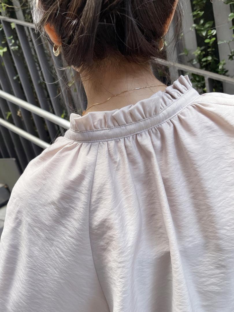 Spick＆Span ハイブリットフリルカラーボリュームスリーブ