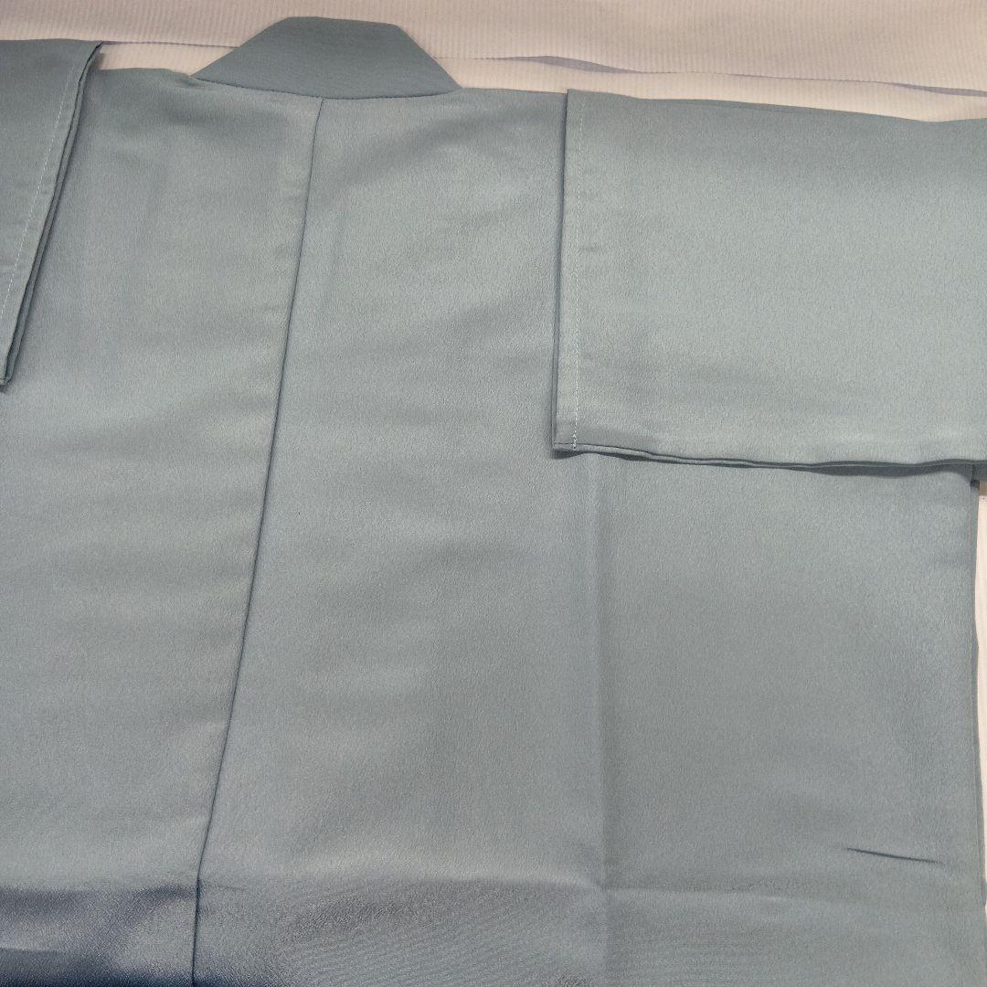 グレー・水色の法被下(内半纏)。丈85cm。お祭り、イベントに、新品未使用