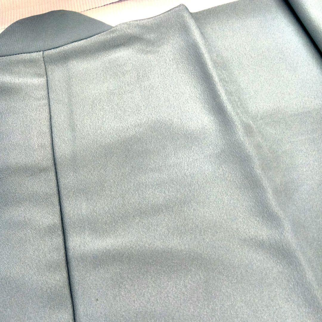 グレー・水色の法被下(内半纏)。丈85cm。お祭り、イベントに、新品未使用