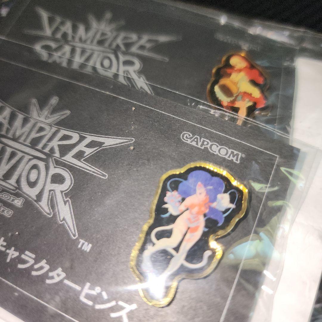 ヴァンパイアセイヴァー フェリシア ピンズ バッジ カプコン