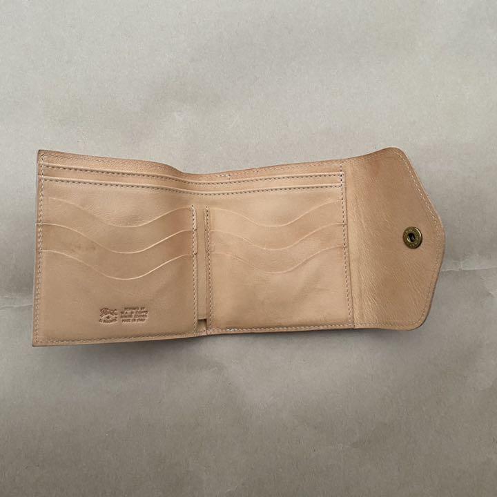 三つ折り財布 折り財布 がま口 コインケース ミニ財布 二つ折り財布 ナチュラル - メルカリ 三つ折り財布 折り財布 がま口 コインケース ミニ財布 二つ折り財布 ナチュラル - メルカリ