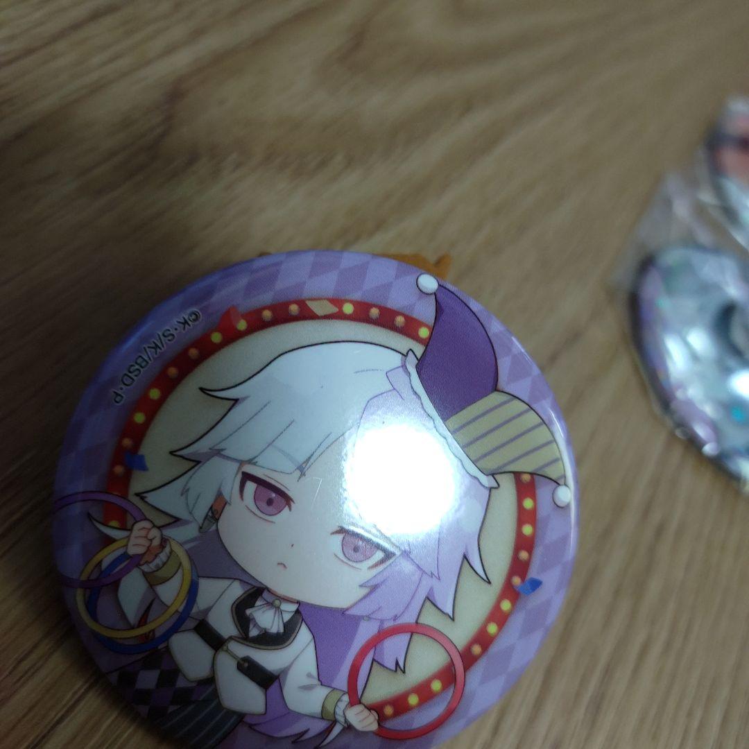 文豪ストレイドッグス さいたま文学館 缶バッジ4点セット グッズ-バッチ】学園文豪ストレイドッグス／文豪ストレイ