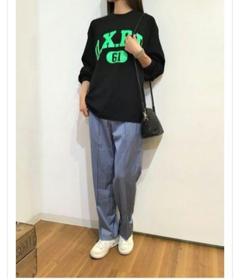 THE SHINZONE SATIN COMMON PANTS 32 ブルー