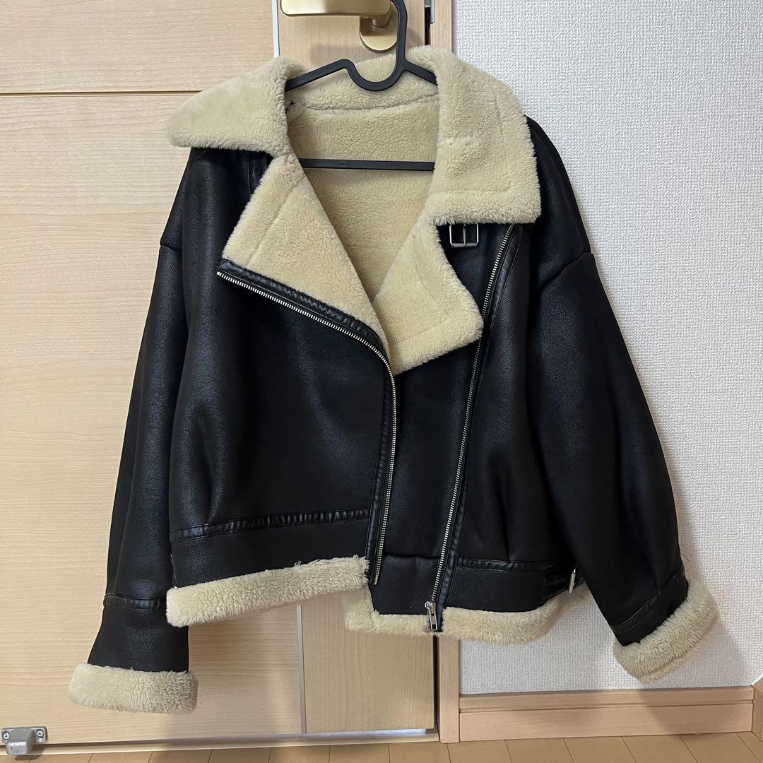 dazzlin レザーブルゾン ジャケット コート