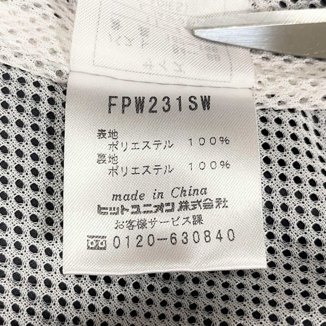 フレッドペリー　ナイロンジャケット　ジャージ　上下　セットアップ　ロゴ　黒　L