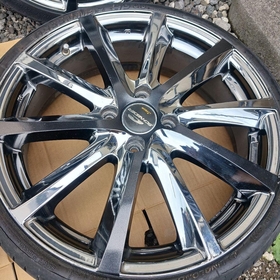 wedsクレンツェ17インチPCD100 5.5J インセット43 2本セット