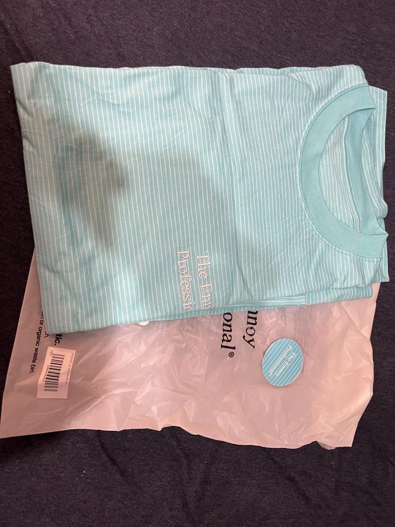 ennoy S/S Border T-Shirt(MINTBLUE×WHITE) 画像2
