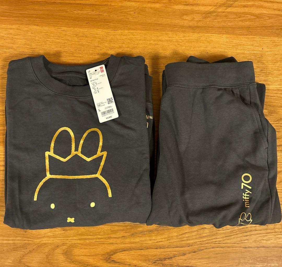 新品 ユニクロ ミッフィー ウルトラストレッチセット L ルーム