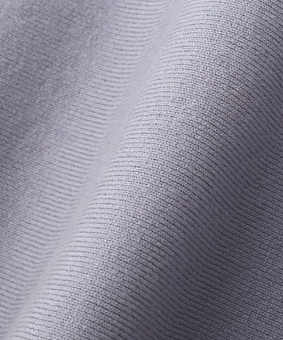 【美品】ナチュラルビューティーベーシックニット ペプラムジレアンサンブル