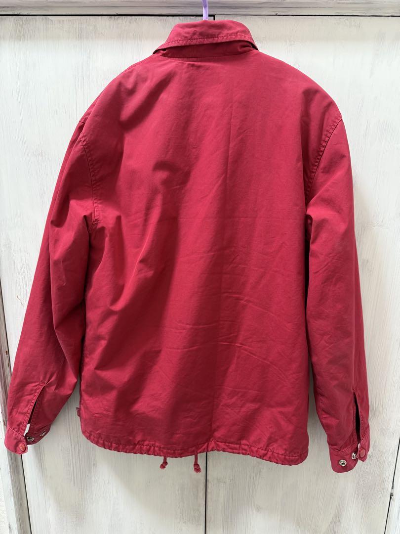 supreme レオパード コーチジャケット シュプリーム