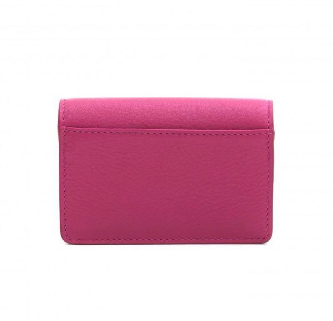 【新品】トリーバーチ TORY BURCH ソフトレザー カードケース ピンク