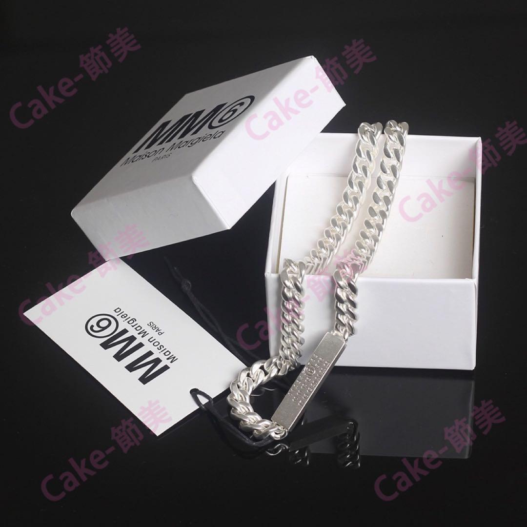 Maison Margiela シルバー ネックレス 男女兼用 MM6