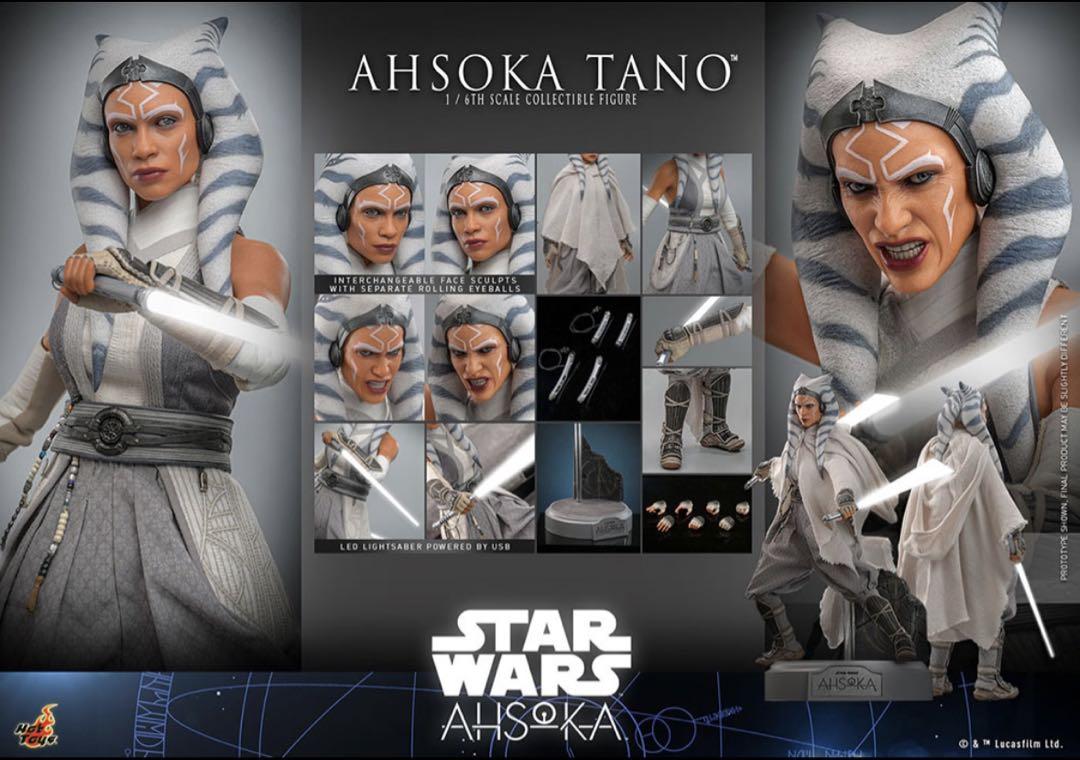 ホットトイズ ムービーマスターピース スターウォーズ アソーカ 1/6