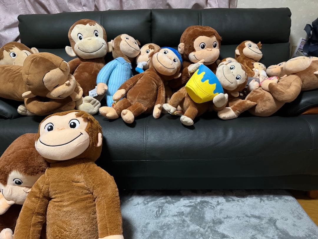 おさるのジョージ ぬいぐるみセット