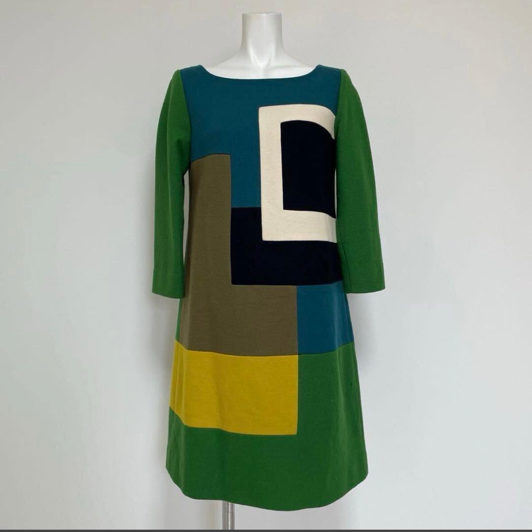 シビラ Sybilla レディース ワンピース ウール毛100% サイズM 美品