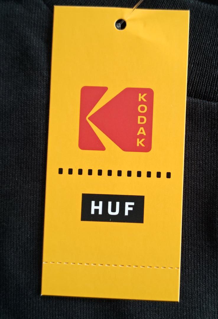 【新品・未使用品】 HUF × Kodak Tシャツ 黒 Lサイズ