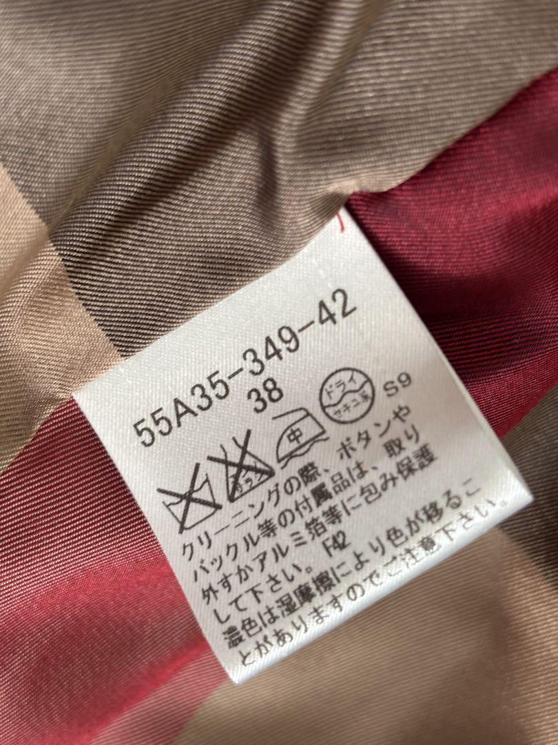 BLUE LABEL CRESTBRIDGE トレンチコート　ベージュフード美品