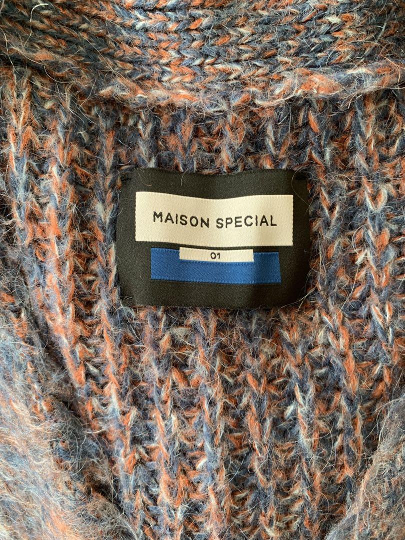 MAISON SPECIAL モヘアカーディガン