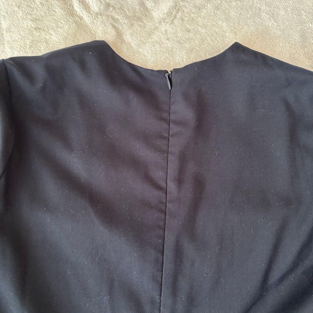 グーコミューン ワンピース 38 М ネイビー フレアワンピース お受験 グーコミューン ワンピース 38 М ネイビー フレアワンピース お受験