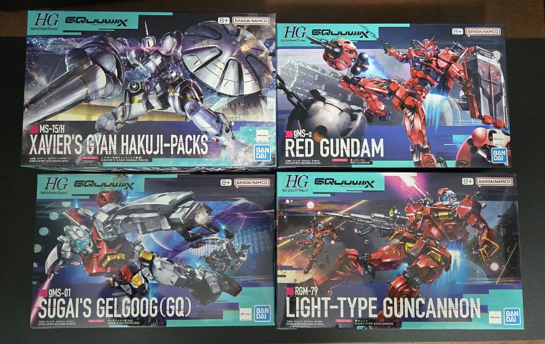HG ガンプラ 4種セット - メルカリ HG ガンプラ 4種セット - メルカリ