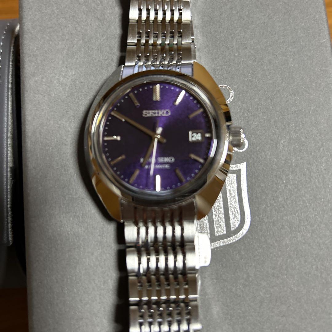 キングSEIKO SDKA019パープルダイヤル 腕時計