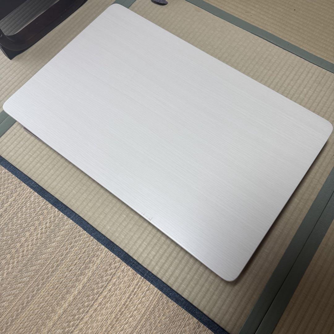 美品 テーブル こたつ 1人用 コンパクト ホワイト 70×45 長方形