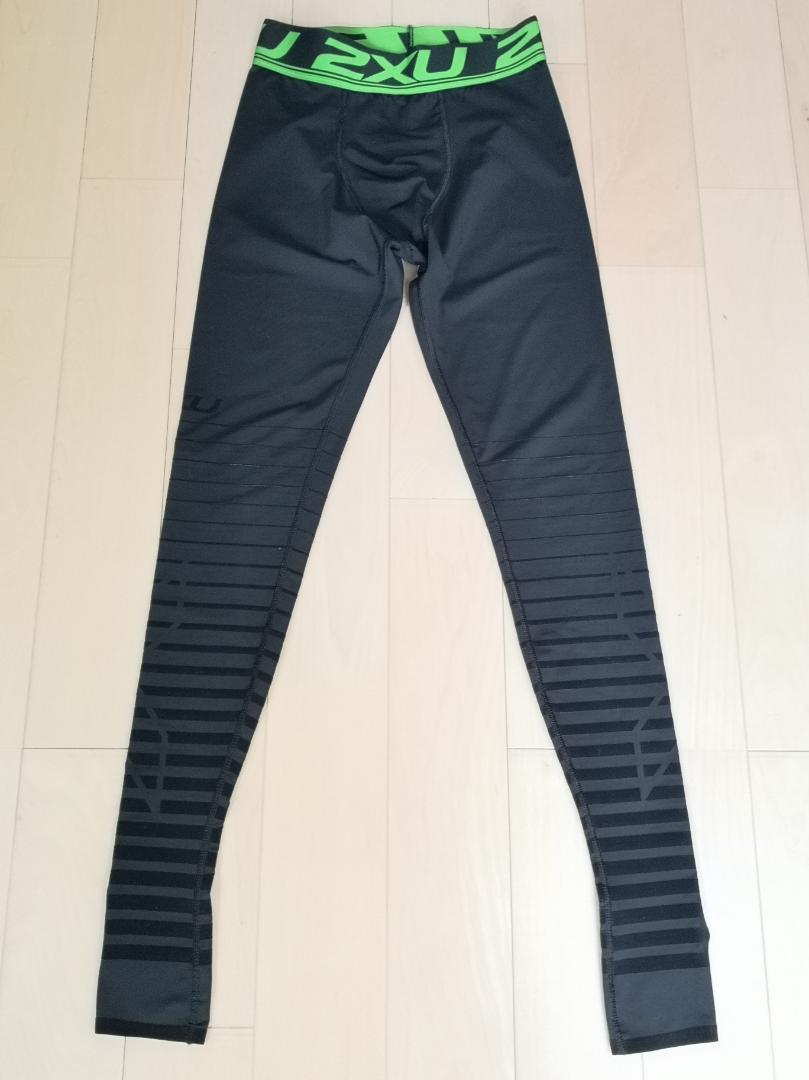 [試着のみ]2XU　ツータイムズユー　パワーリカバリーコンプタイツ　メンズ　S