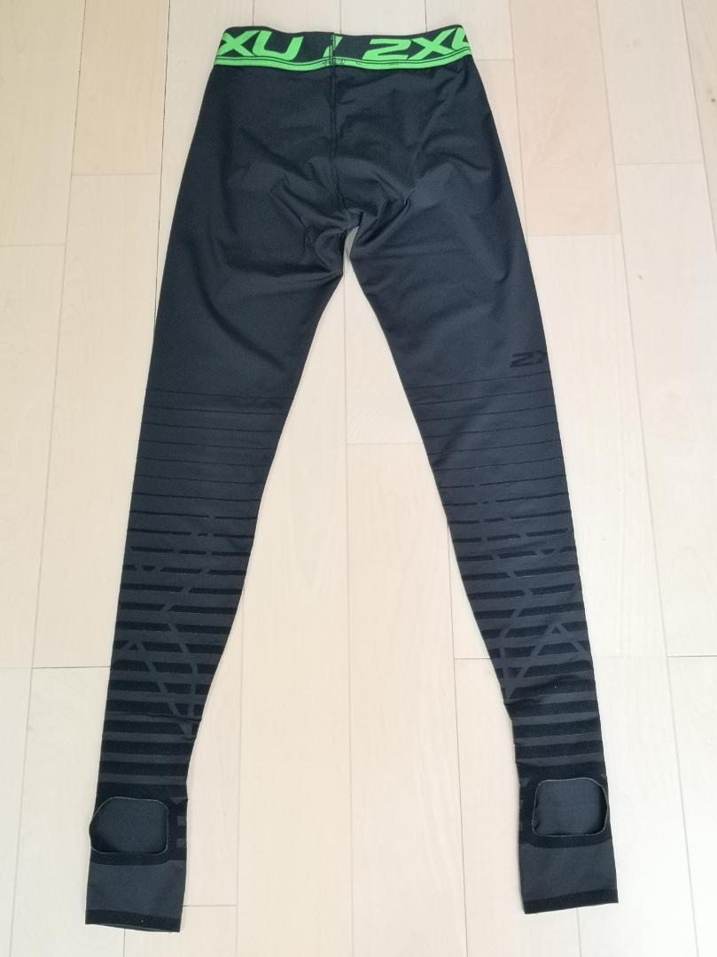 [試着のみ]2XU　ツータイムズユー　パワーリカバリーコンプタイツ　メンズ　S
