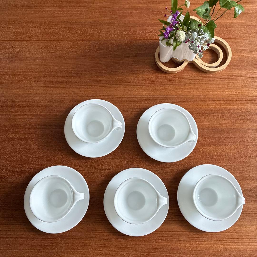 CORELLEコレール CORNINGコーニング社 カップ&ソーサー5個セット目立った傷や汚れなし