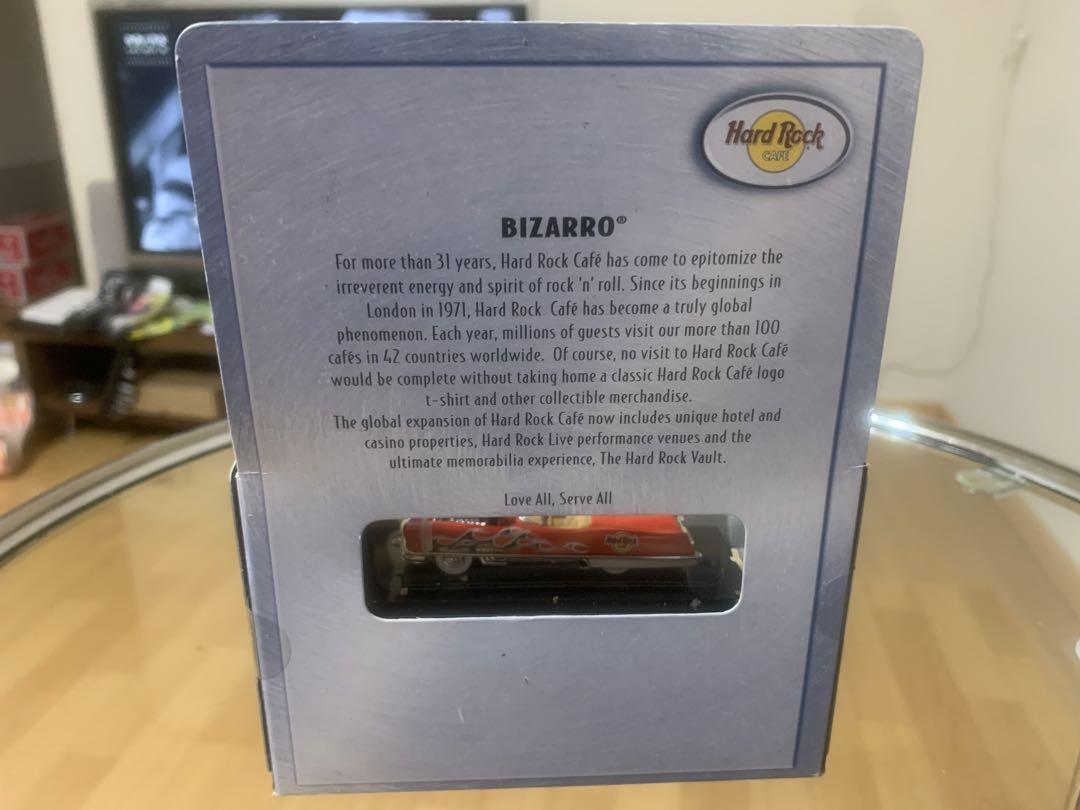 ミニカー 100% Hot Wheels HARD ROCK CAFE BIZARRO