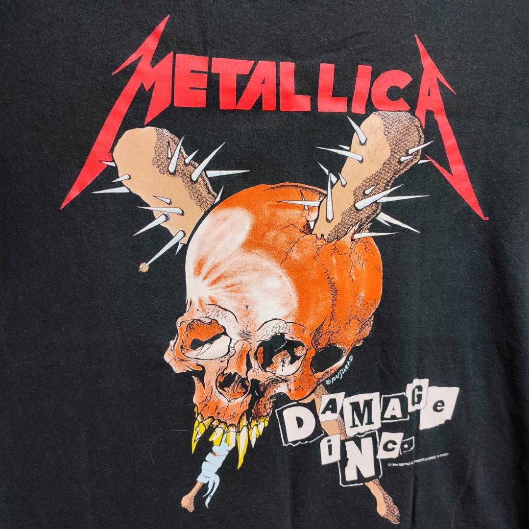 希少 1994年コピーライト有 バンドTシャツ JGx3E-m85198559276 メタリカ METALLICA 通販HOT