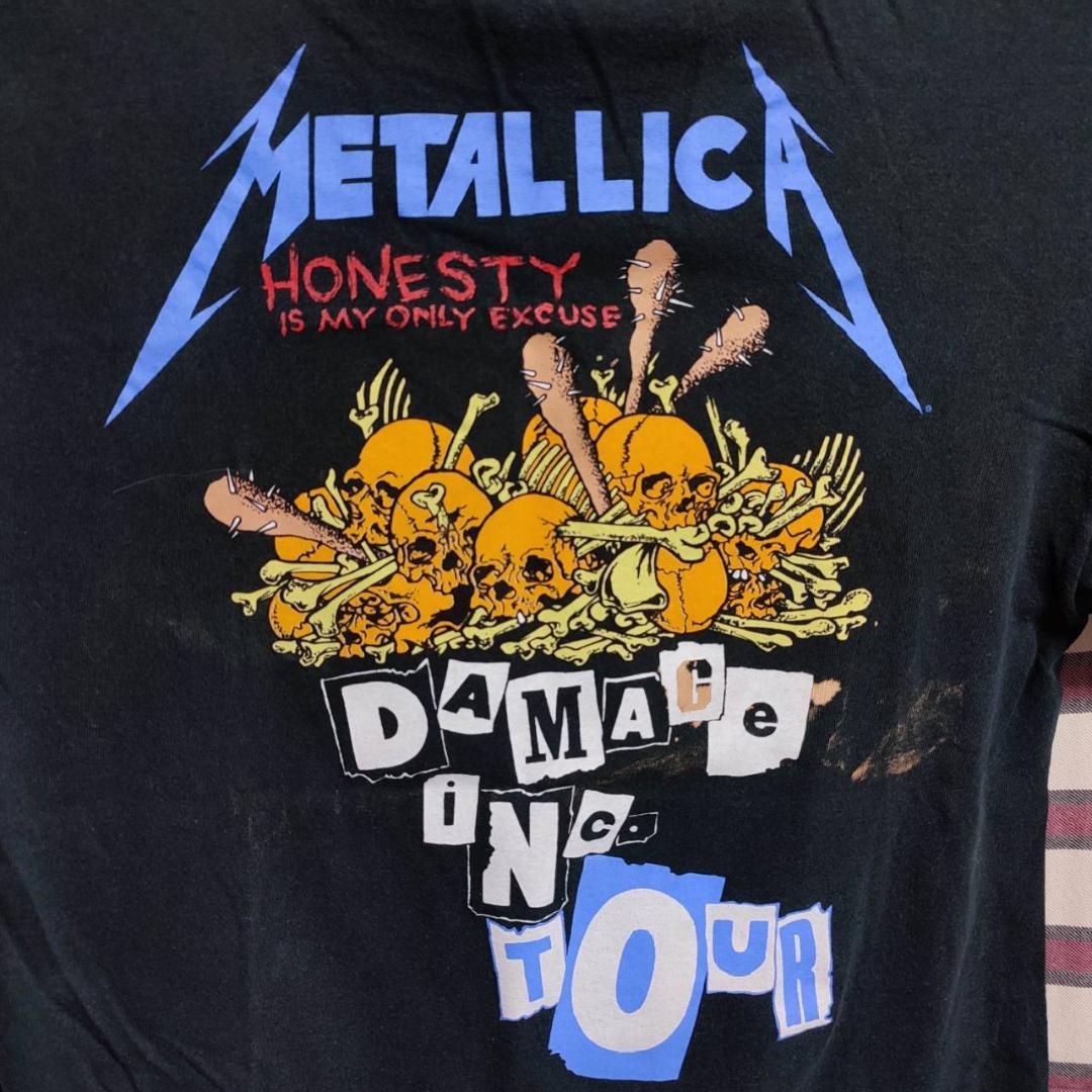 希少 1994年コピーライト有 バンドTシャツ JGx3E-m85198559276 メタリカ METALLICA 通販HOT