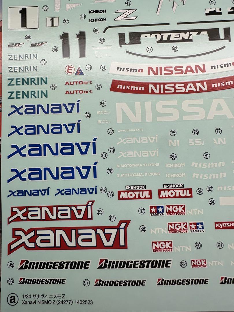 [少難あり] タミヤ 1/24 Xanavi NISMO Z