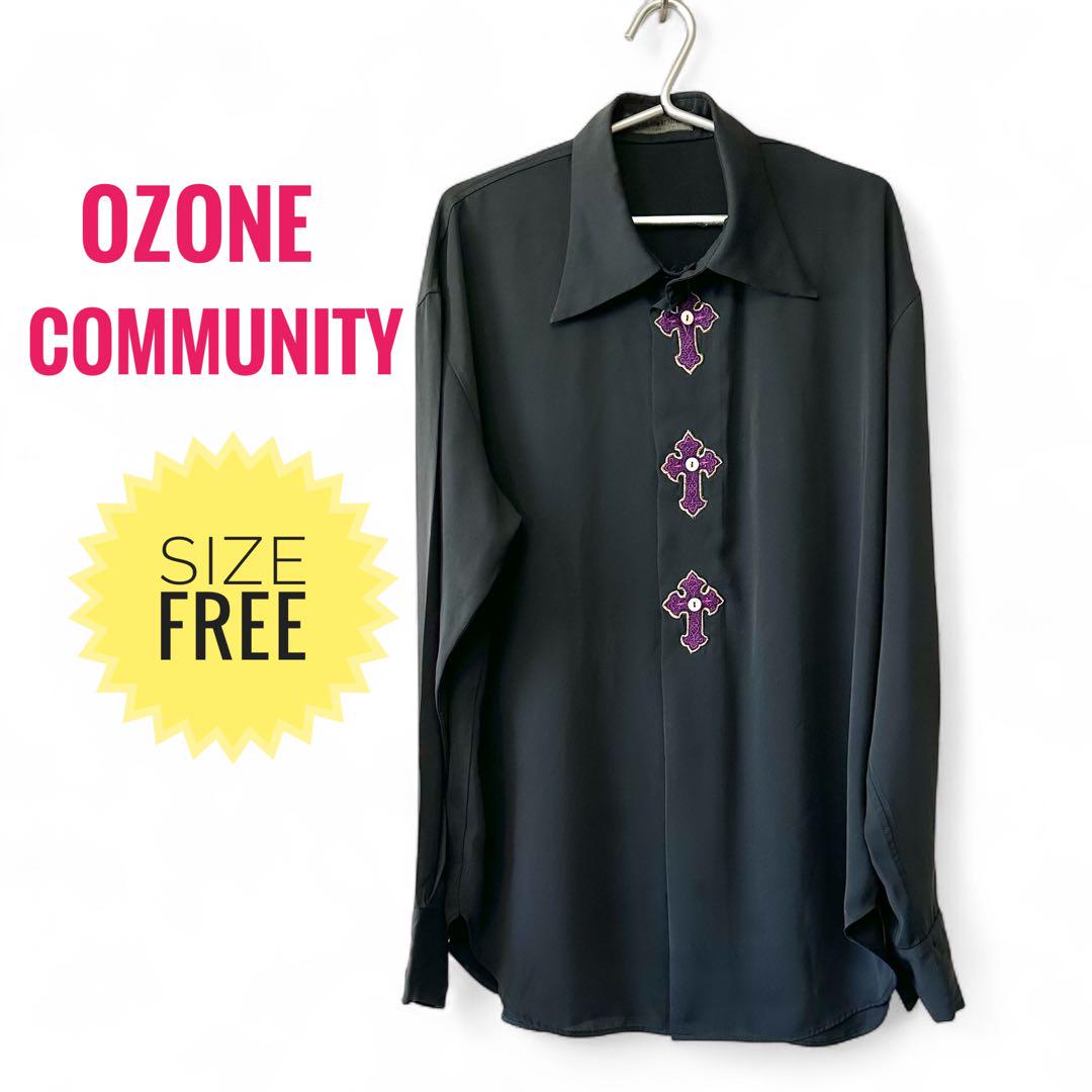 OZONE COMMUNITY 長袖シャツ フリーサイズ
