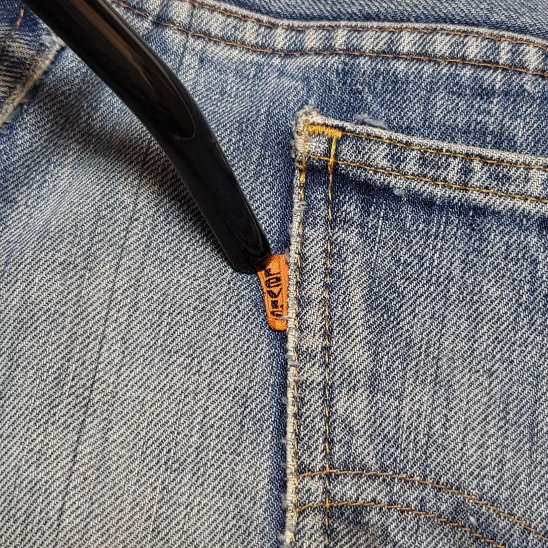 Levi's ジーンズ デニム ストレート オレンジタブ 42TALON