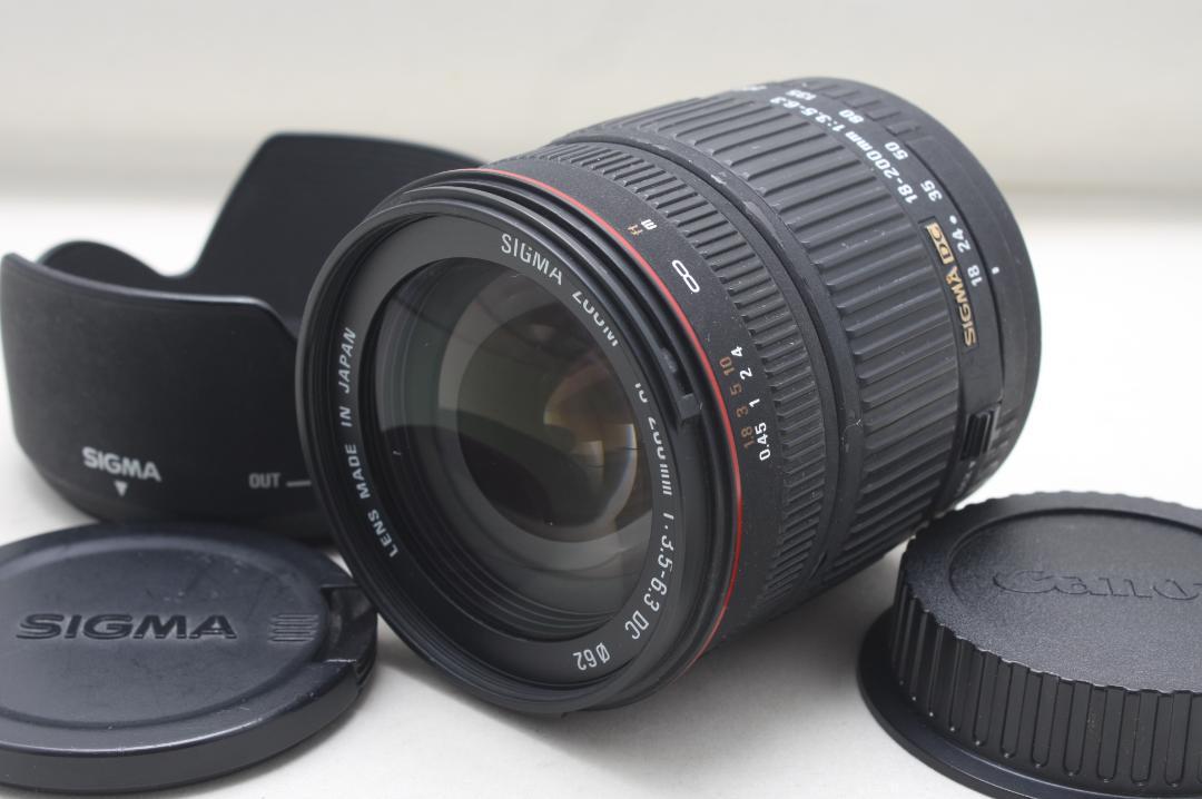 2250円 激安 激安特価 送料無料 シグマ 18-200mm F3.5-6.3 DC キヤノン