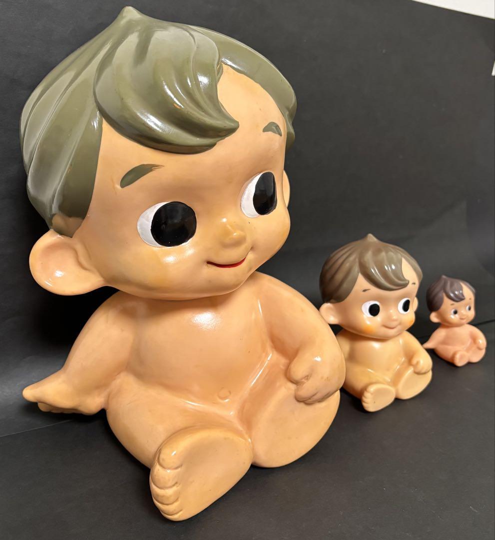 【昭和レトロ】和光堂　わこちゃん　３体セット