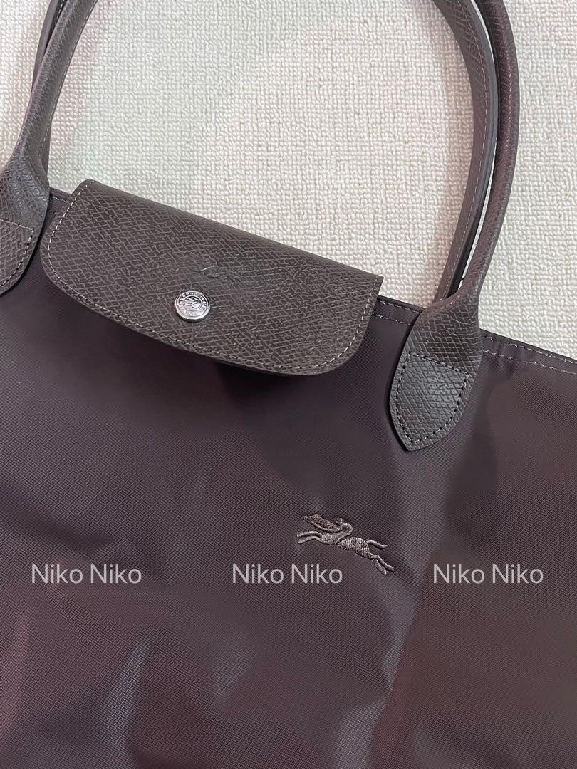 最新色ロンシャン ル プリアージュ グリーンライン肩掛けL でいど NT