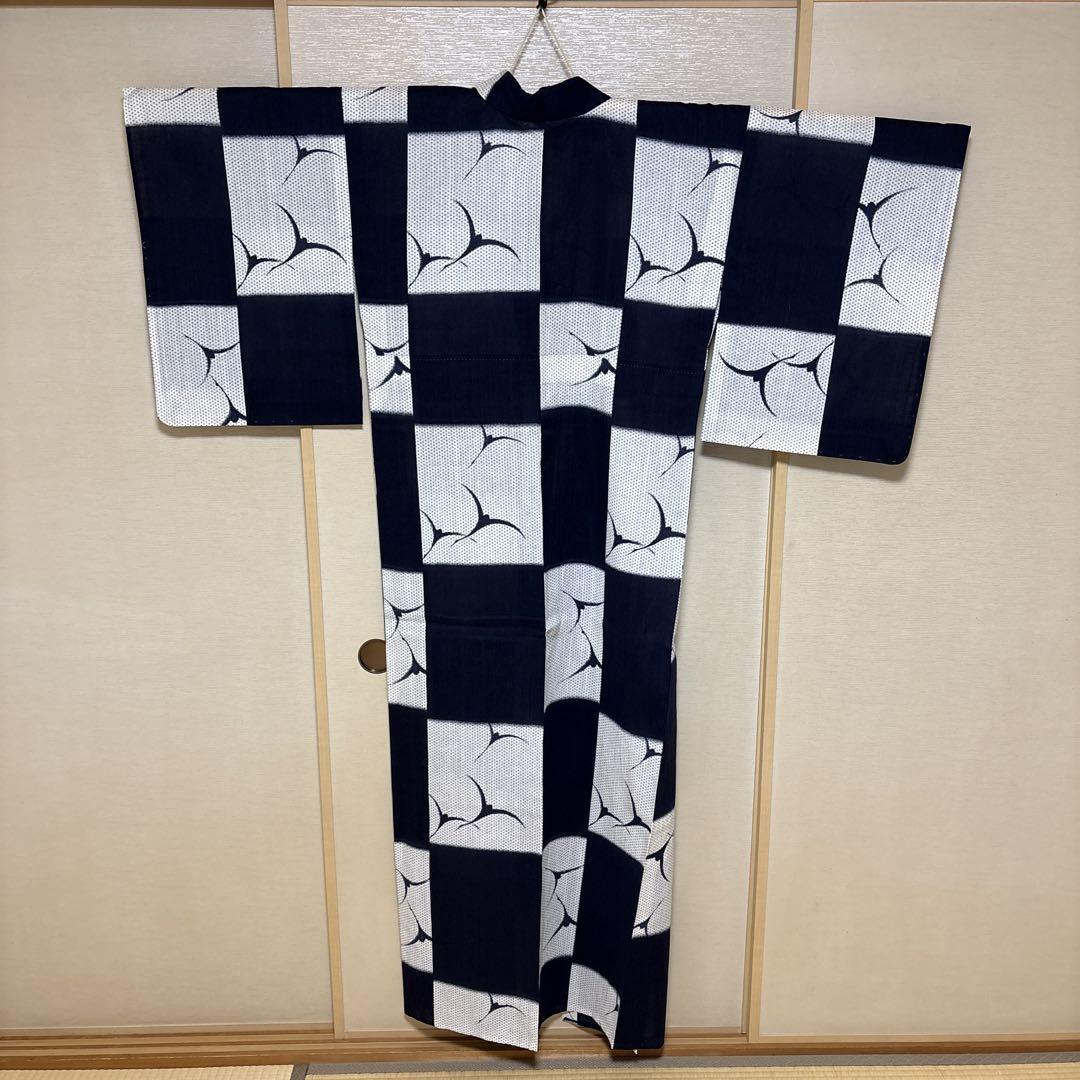 レディース　浴衣　綿　新品　身丈164cm