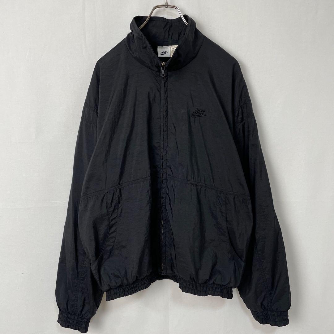 Doo 90s NIKE ナイロンジャケット ブラック 古着 ナイキ