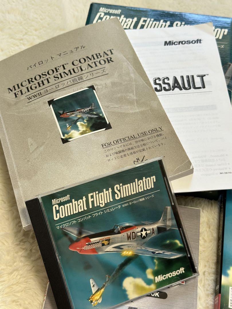 マイクロソフトコンバットフライトシュミレータWWⅡヨーロッパ戦線シリーズ 中古 コンバットフライトシミュレータWWII ヨーロッパ戦線