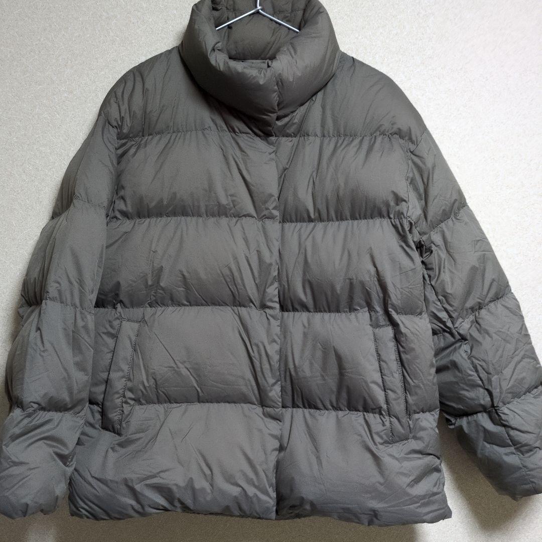 UNIQLO ユニクロ　ウルトラライトダウンコクーンジャケット　Ｌベージュ　美品